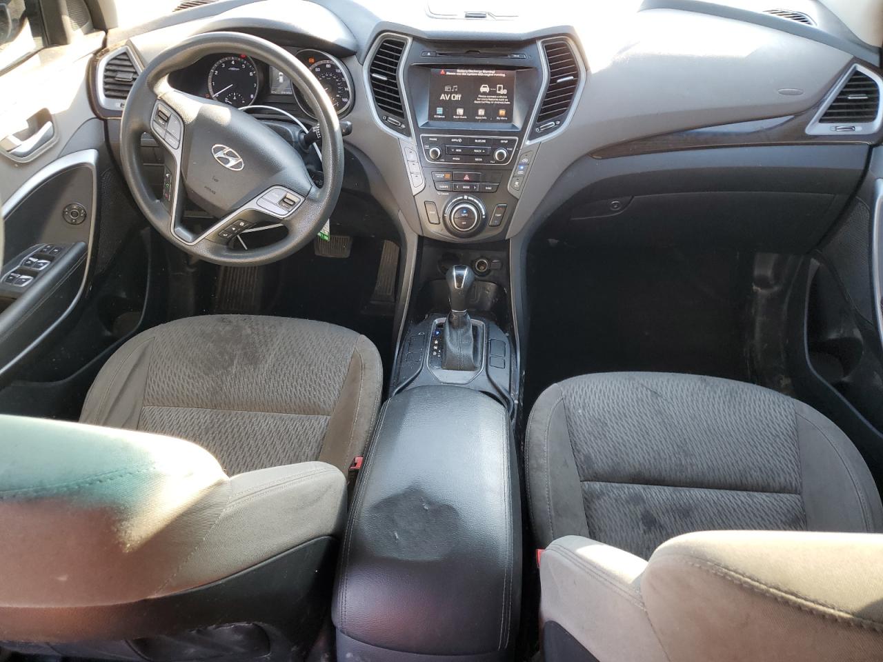 2018 Hyundai Santa Fe VIN KM8SM4HF7JU258793 Copart auction photo, rear end damage thumbnail 8