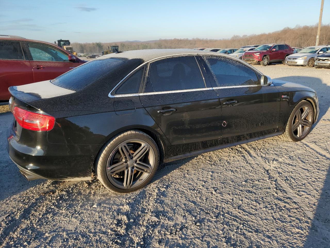 2013 Audi RS4 VIN WAUBGAFL0DA104187 Copart auction photo, side damage thumbnail 3