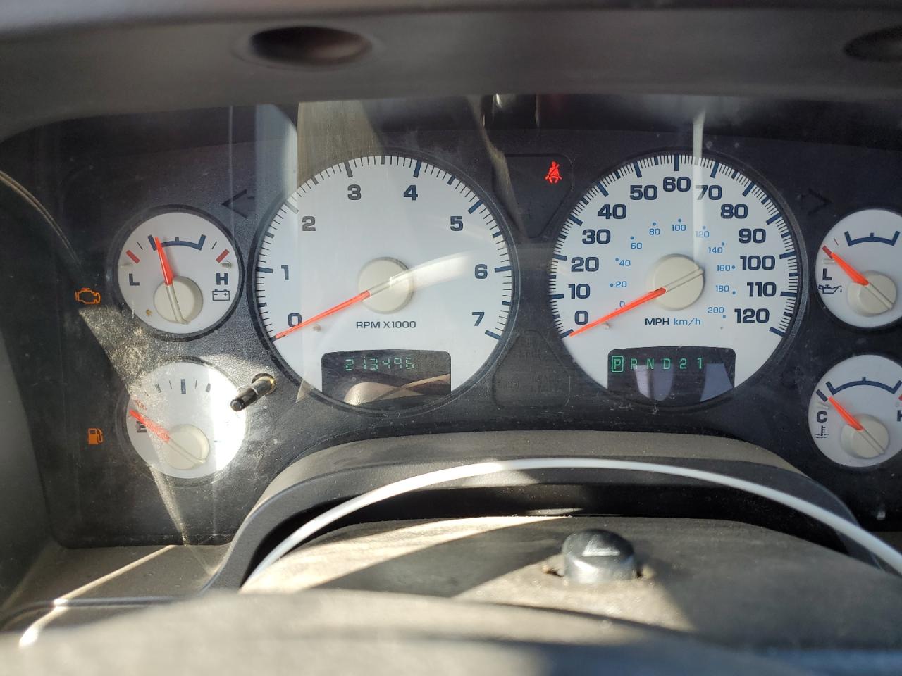 2005 Dodge RAM VIN 1D7HU18N45S191999 Copart auction photo, all over damage thumbnail 9