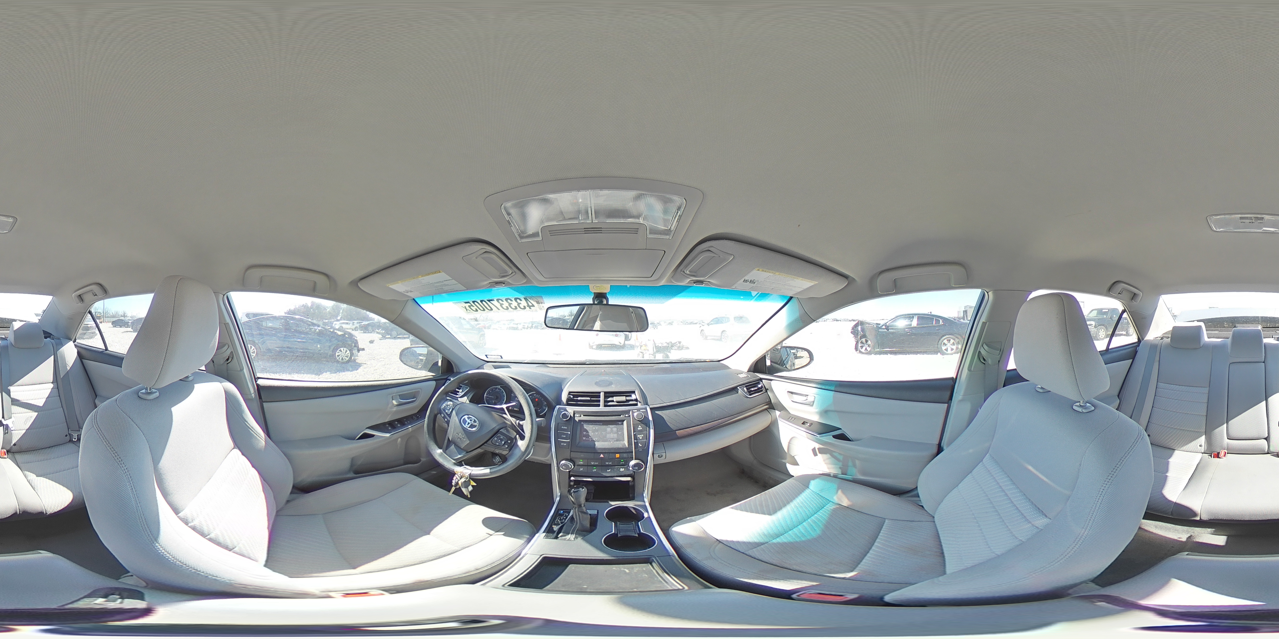 2017 Toyota Camry VIN 4T1BF1FK8HU385653 Copart auction photo, rear end damage thumbnail 13