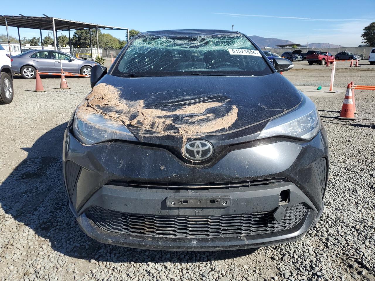 2020 Toyota C-HR VIN JTNKHMBX4L1090962 Copart auction photo, rollover damage thumbnail 5