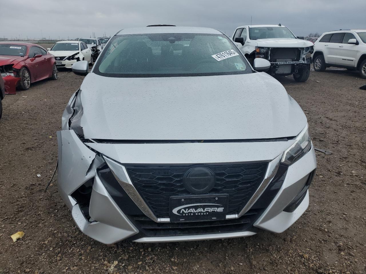 2022 Nissan Sentra VIN 3N1AB8BV8NY211548 Copart auction photo, front end / minor dent/scratches damage thumbnail 5