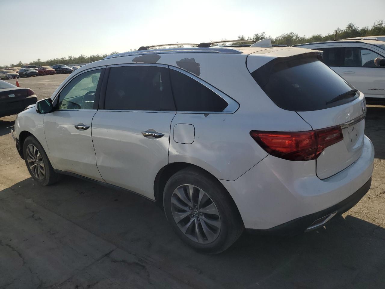 2014 Acura MDX VIN 5FRYD4H6XEB016060 Copart auction photo, front end damage thumbnail 2