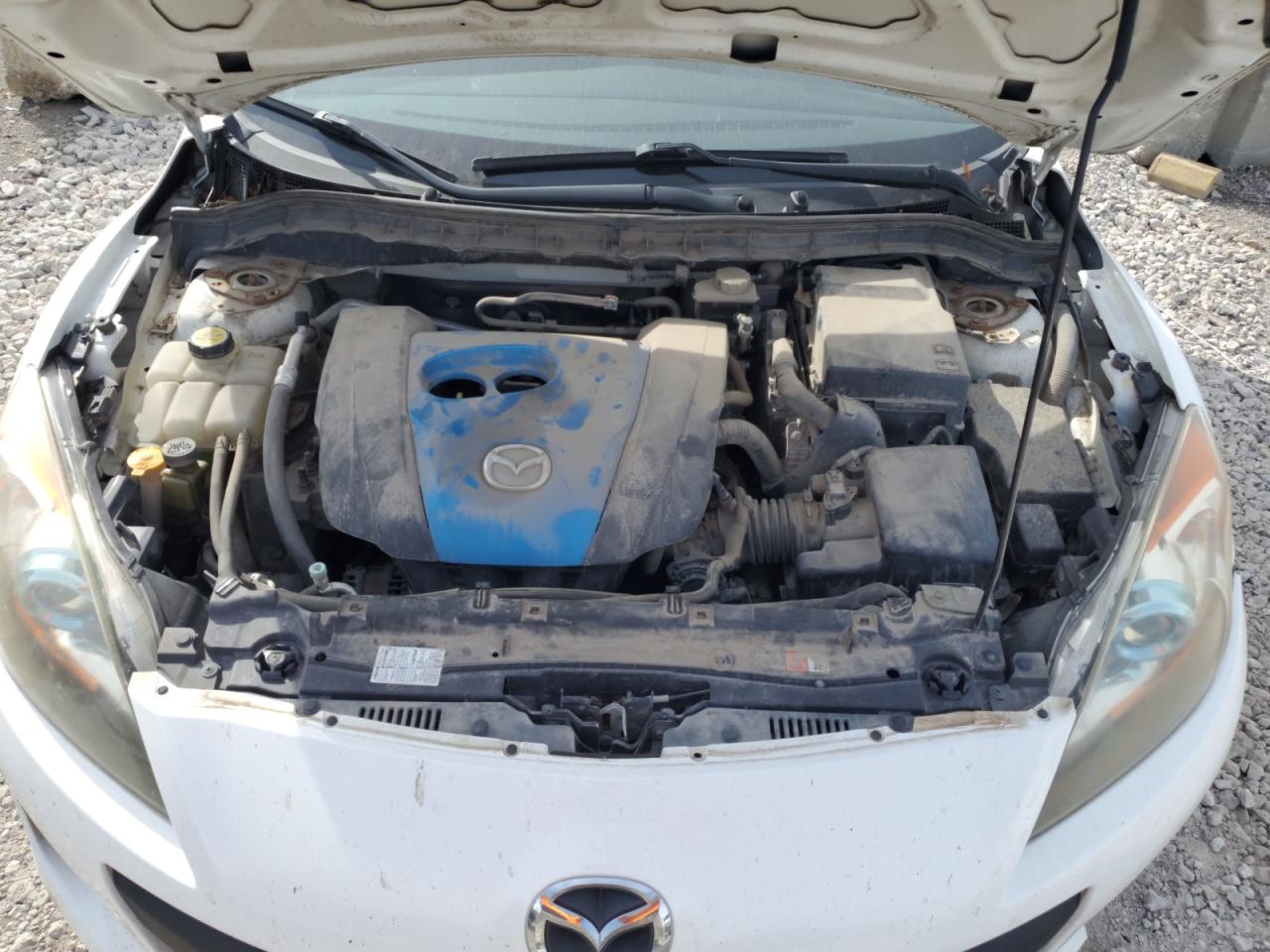 2012 Mazda 3 VIN JM1BL1V79C1647295 Copart auction photo, side / front end damage thumbnail 11