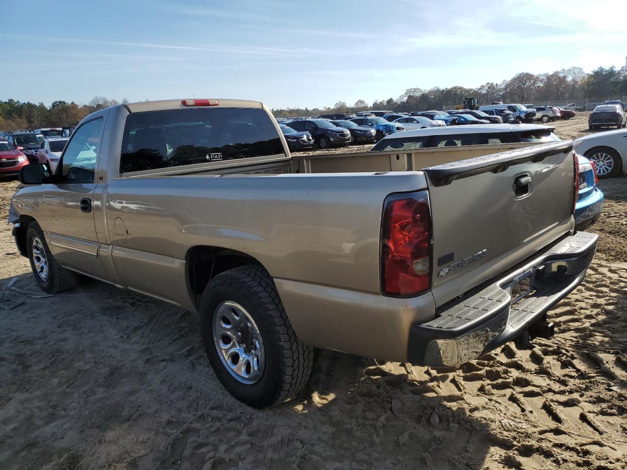 2006 Chevrolet Silverado VIN 3GCEC14T46G141682 Copart auction photo, front end / minor dent/scratches damage thumbnail 2