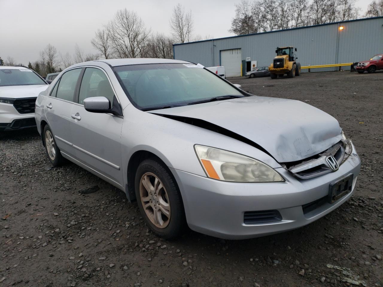 2007 Honda Accord VIN JHMCM56387C012257 Copart auction photo, front end damage thumbnail 4