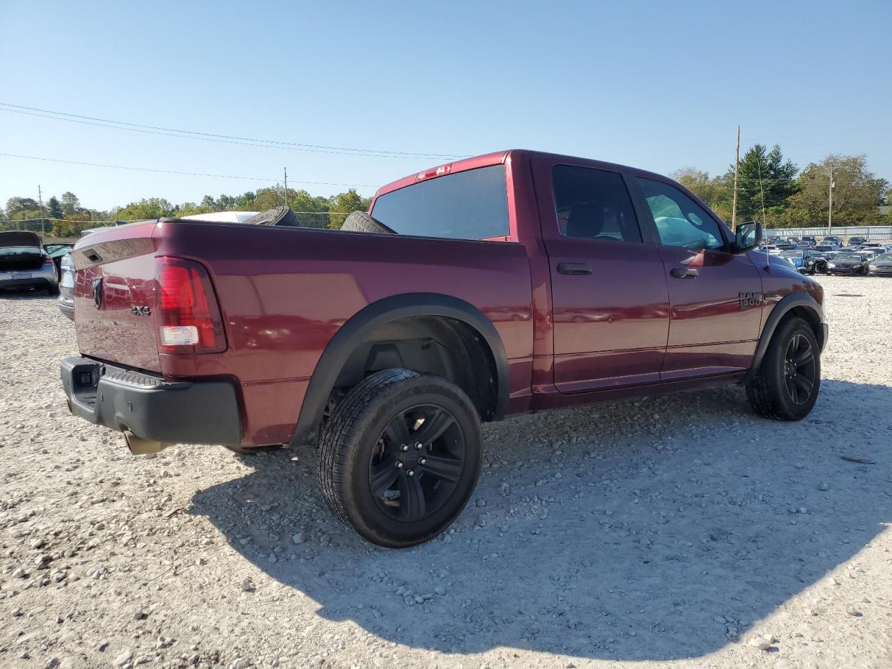 2021 RAM 1500 VIN 1C6RR7LTXMS527931 Copart auction photo, front end / undercarriage damage thumbnail 3