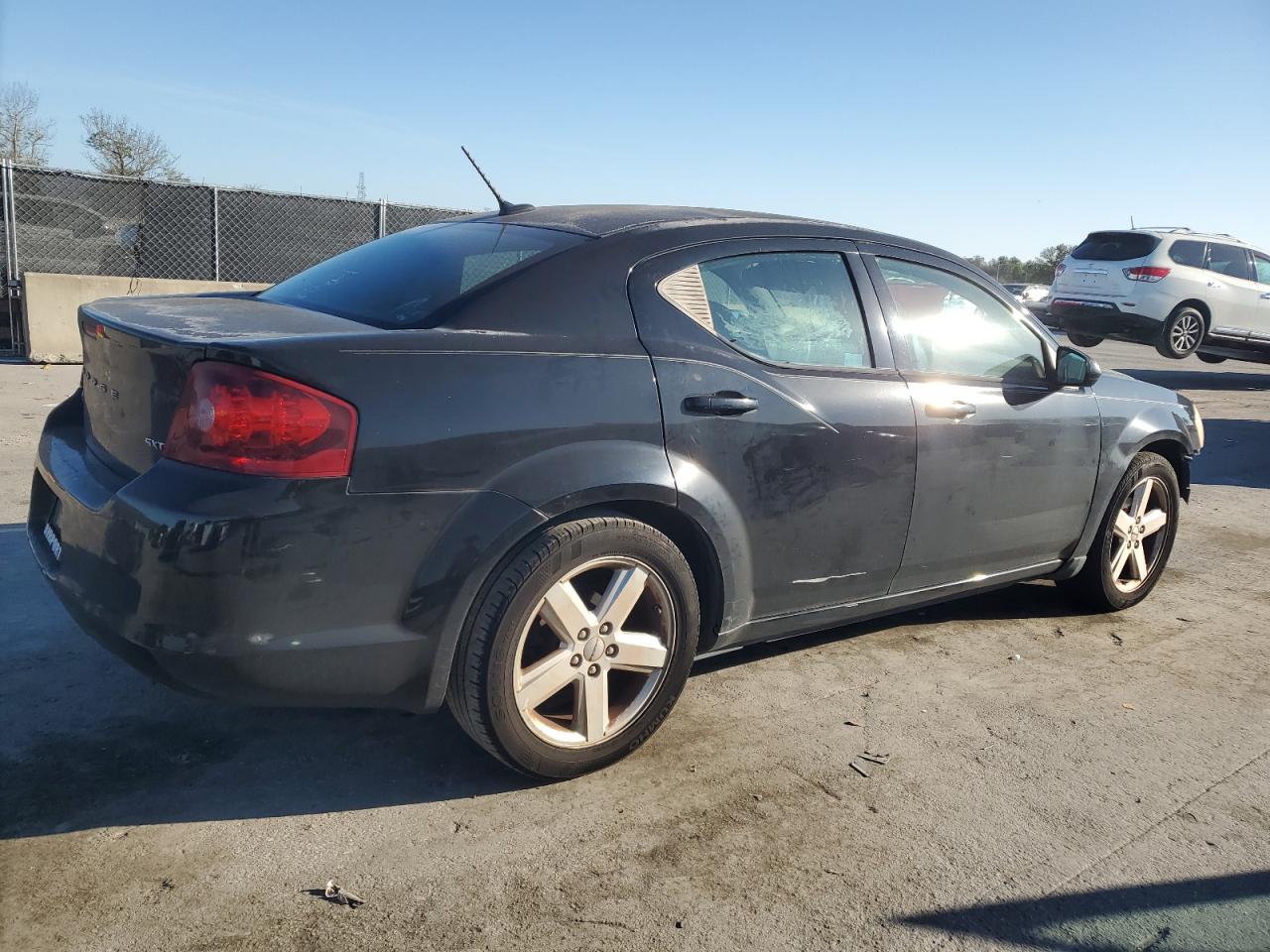 2012 Dodge Avenger VIN 1C3CDZCB1CN218012 Copart auction photo, front end damage thumbnail 3