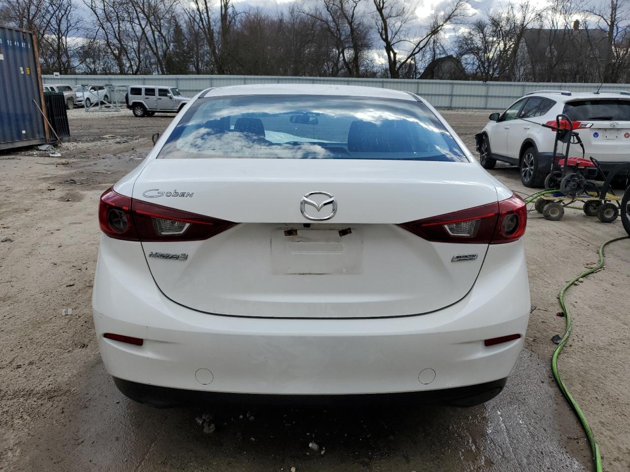 2016 Mazda 3 VIN JM1BM1U78G1308502 Copart auction photo, front end damage thumbnail 6