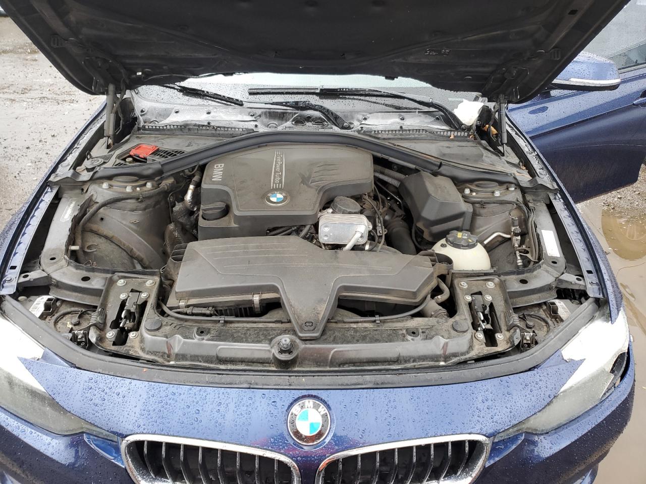 2016 BMW 3er VIN WBA8E9G55GNT81414 Copart auction photo, front end damage thumbnail 11