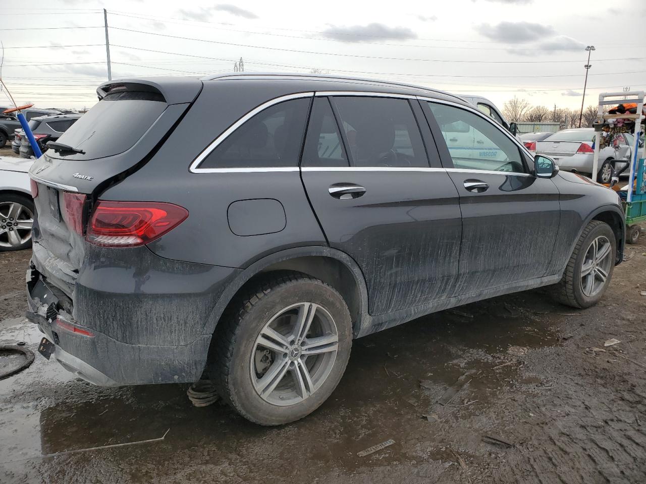 2020 Mercedes-Benz GLC VIN WDC0G8EB7LF690409 Copart auction photo, rear end / front end damage thumbnail 3