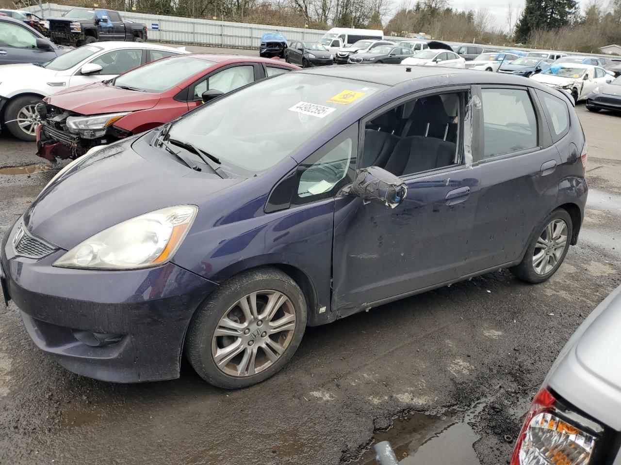 2010 Honda Fit VIN JHMGE8H41AC028247