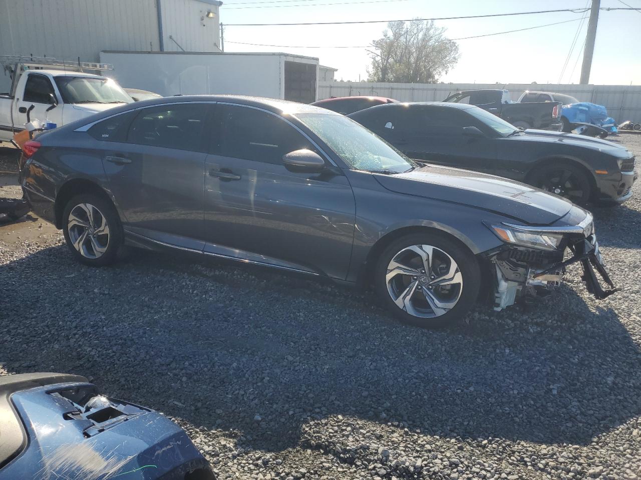 2020 Honda Accord VIN 1HGCV1F55LA105754 Copart auction photo, front end damage thumbnail 4