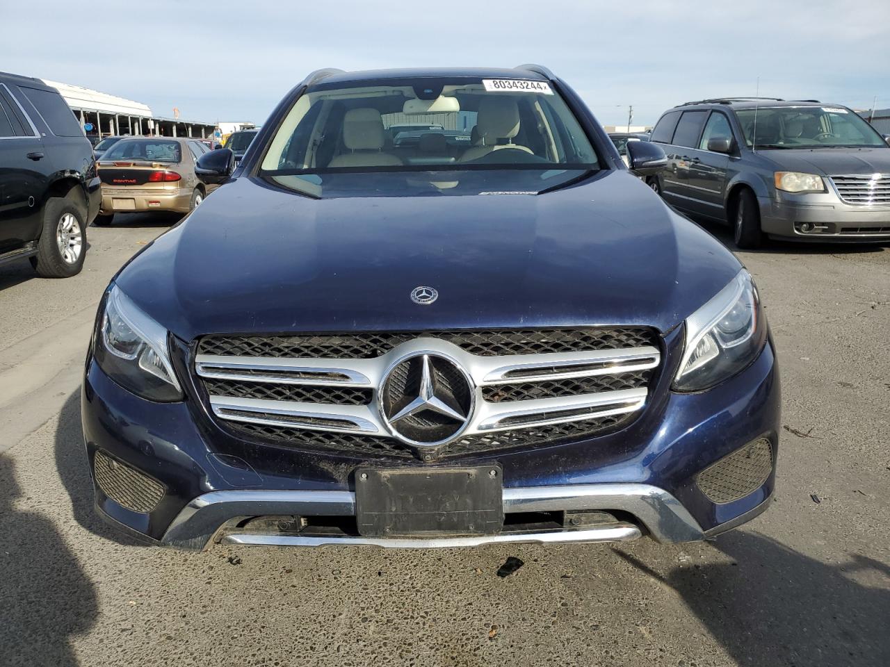 2019 Mercedes-Benz GLC VIN WDC0G4KBXKV161263 Copart auction photo, rear end damage thumbnail 5