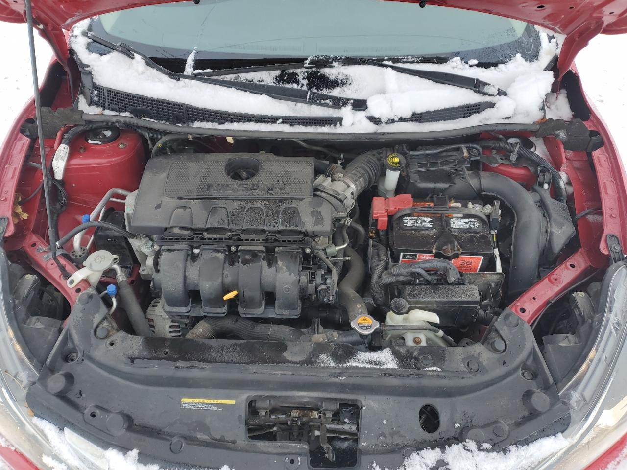 2017 Nissan Sentra VIN 3N1AB7AP6HL644008 Copart auction photo, all over damage thumbnail 11