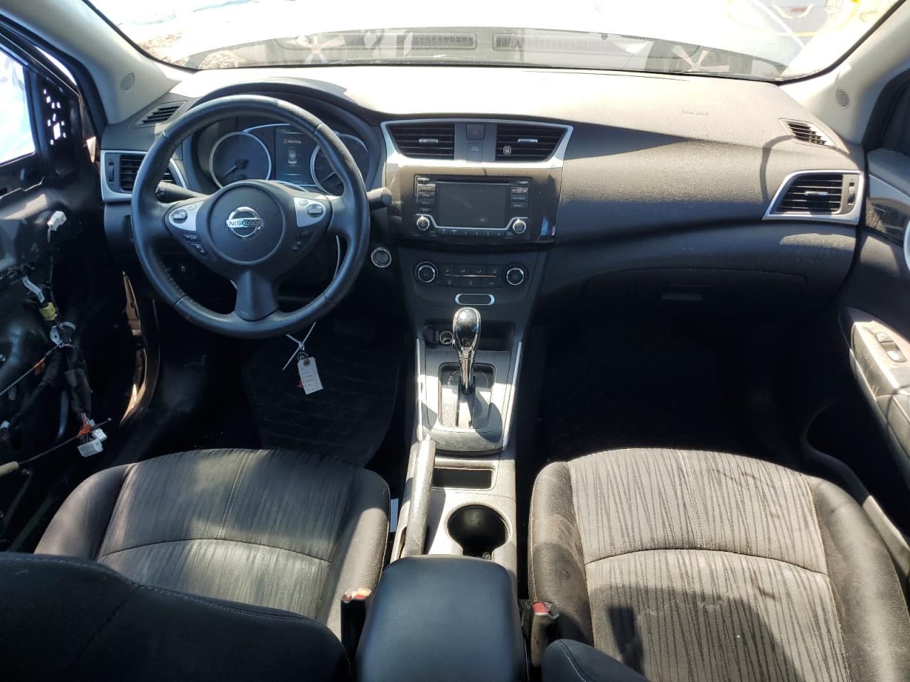2017 Nissan Sentra VIN 3N1AB7AP9HL715704 Copart auction photo, rear end / stripped damage thumbnail 8