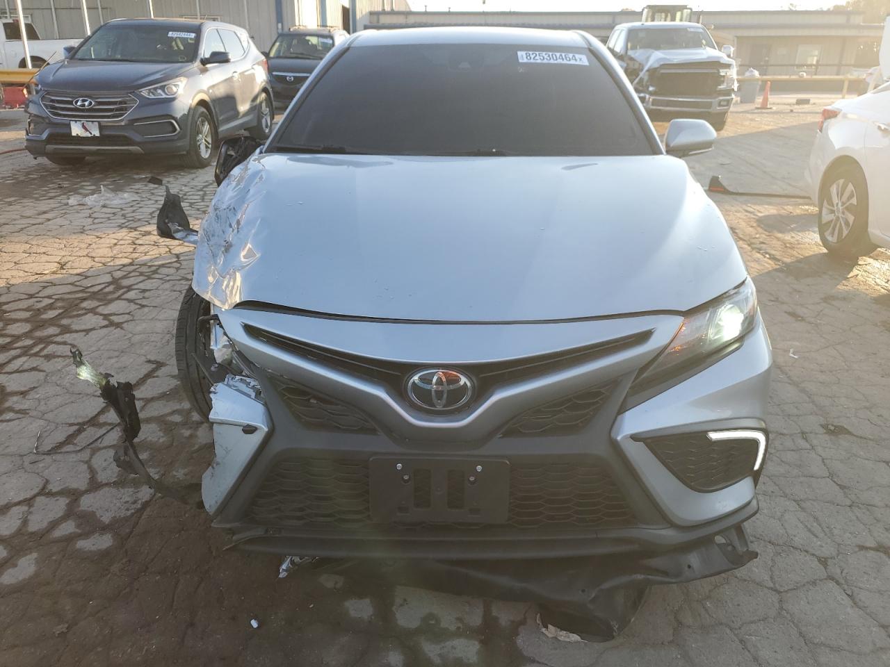 2023 Toyota Camry VIN 4T1G11AKXPU801969 Copart auction photo, front end / rear end damage thumbnail 5