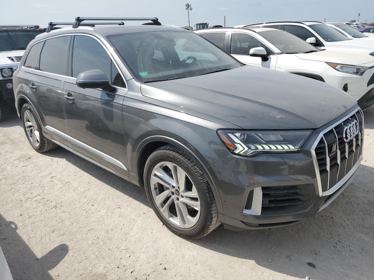2021 Audi Q7 VIN WA1VXAF7XMD028117 Copart auction photo, water/flood damage thumbnail 4