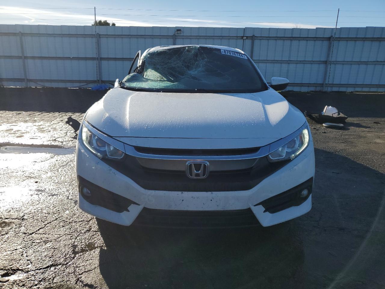 2018 Honda Civic VIN JHMFC1F30JX032284 Copart auction photo, all over damage thumbnail 5