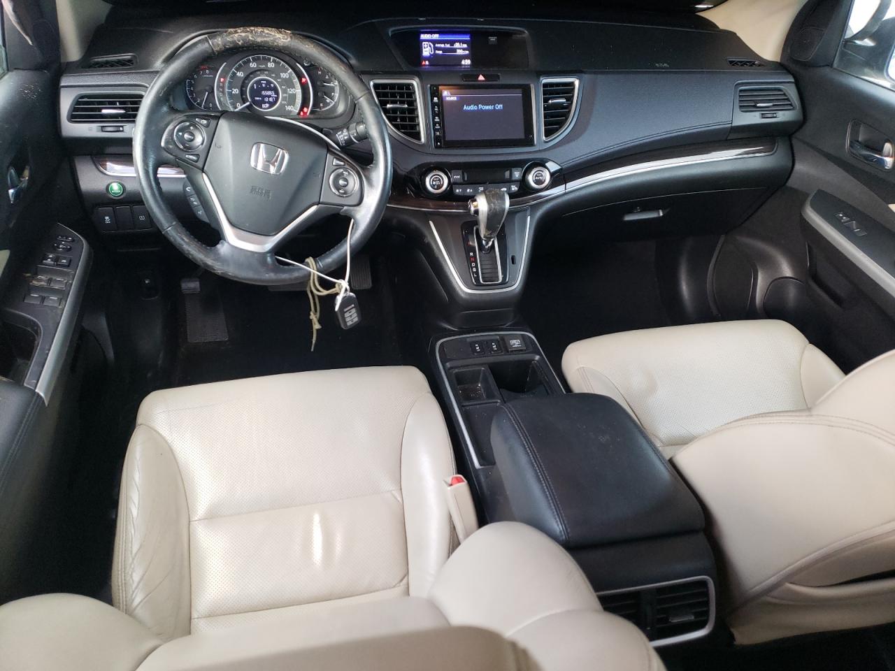 2015 Honda CR-V VIN 5J6RM4H76FL014345 Copart auction photo, front end / undercarriage damage thumbnail 8