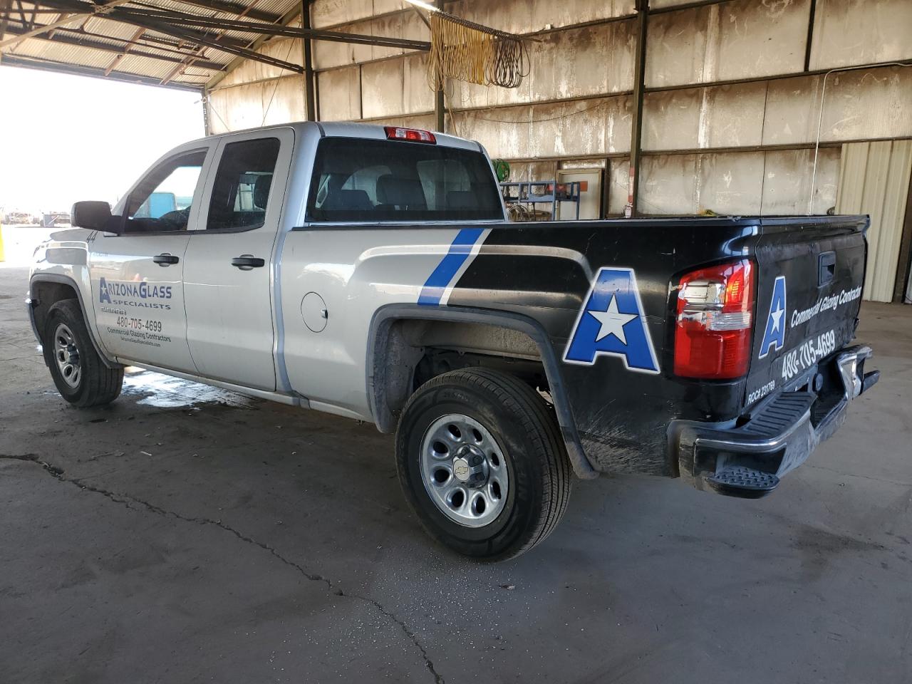 2018 GMC Sierra VIN 1GTR1LEH4JZ363192 Copart auction photo, rear end damage thumbnail 2