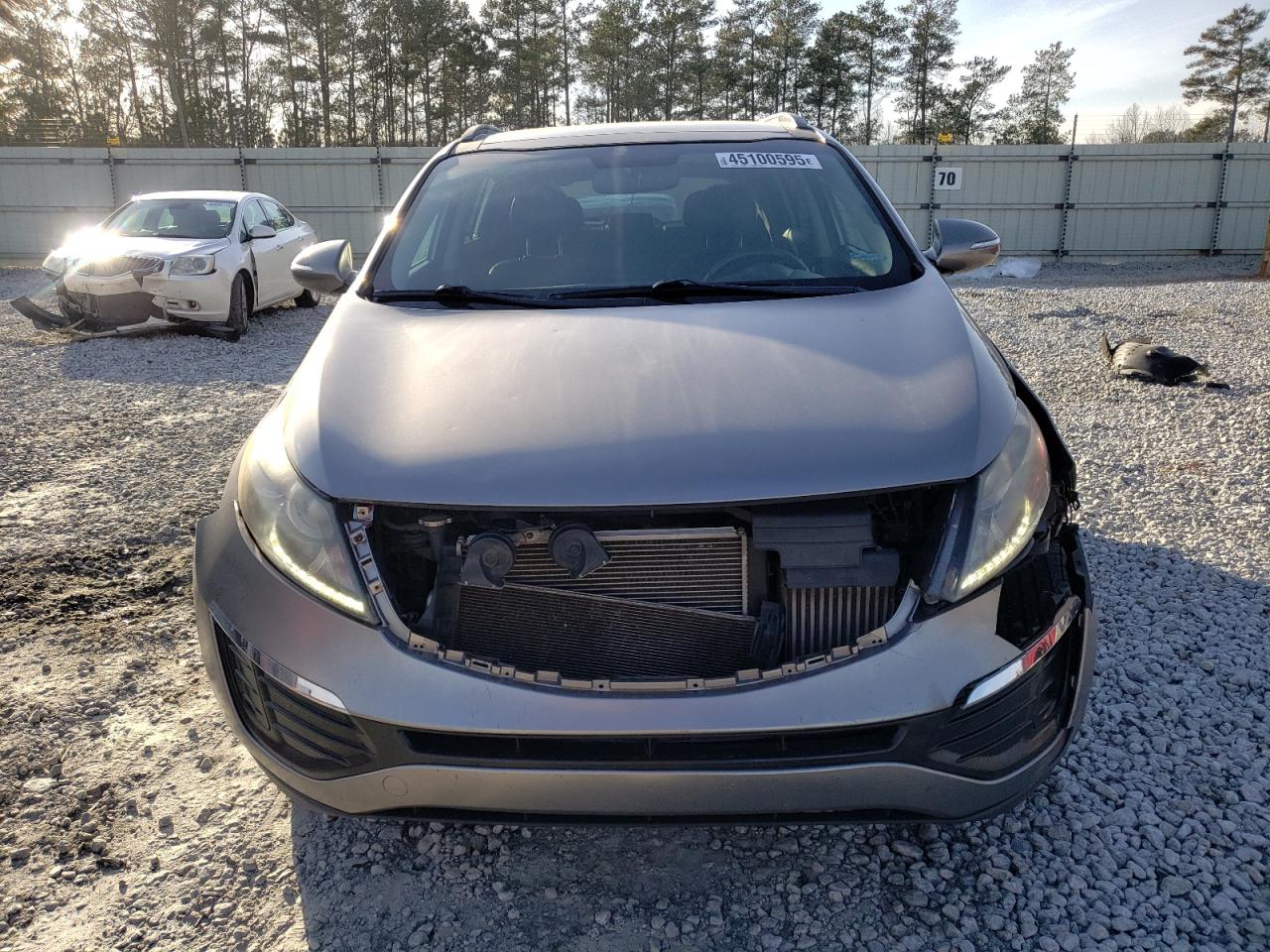 2011 KIA Sportage VIN KNDPC3A63B7164430 Copart auction photo, front end damage thumbnail 5