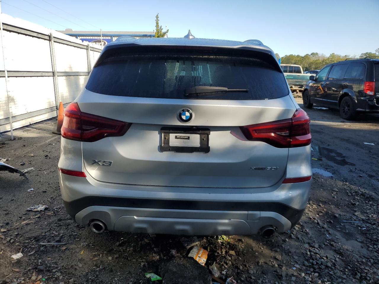 2020 BMW X3 VIN 5UXTY5C07LLT38544 Copart auction photo, front end damage thumbnail 6