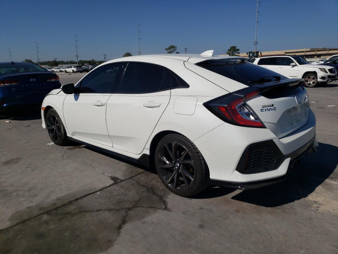2017 Honda Civic VIN SHHFK7H46HU222249 Copart auction photo, front end damage thumbnail 2
