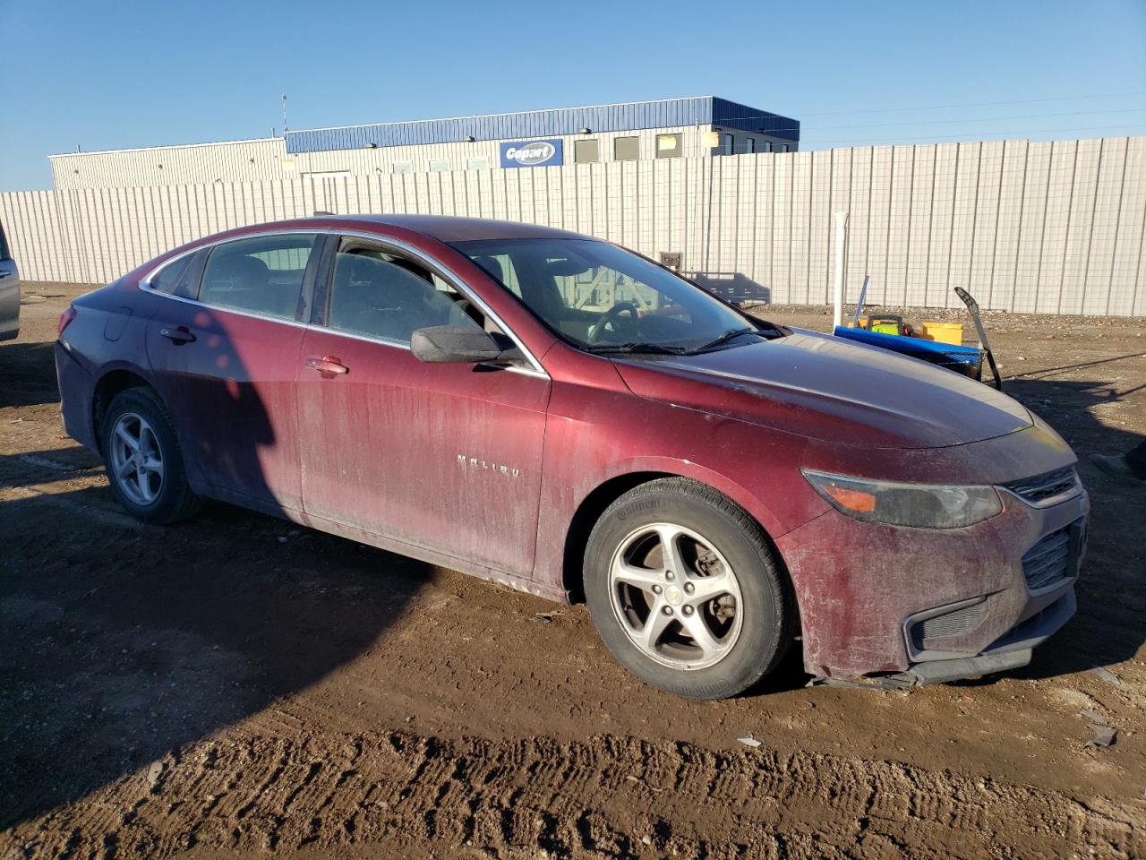 2016 Chevrolet Malibu VIN 1G1ZB5STXGF327849 Copart auction photo, front end / rear end damage thumbnail 4