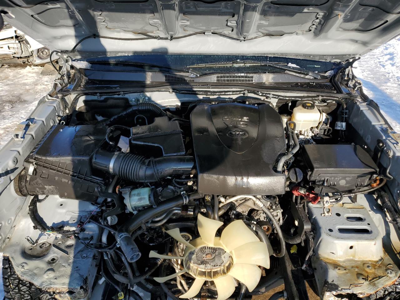 2019 Toyota Tacoma VIN 3TMCZ5ANXKM242546 Copart auction photo, front end damage thumbnail 11