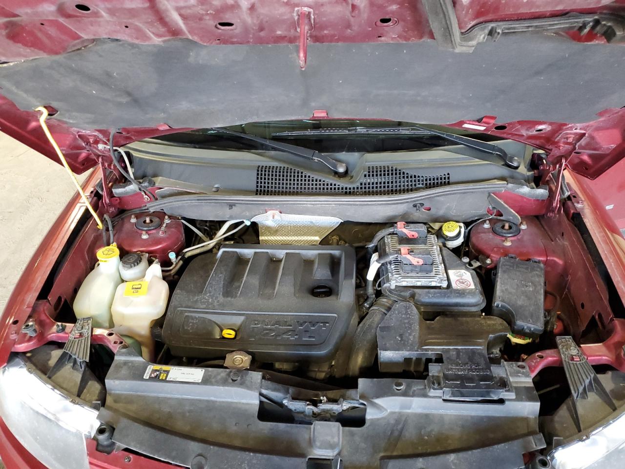 2014 Jeep Compass VIN 1C4NJDBB8ED879742 Copart auction photo, front end / minor dent/scratches damage thumbnail 12