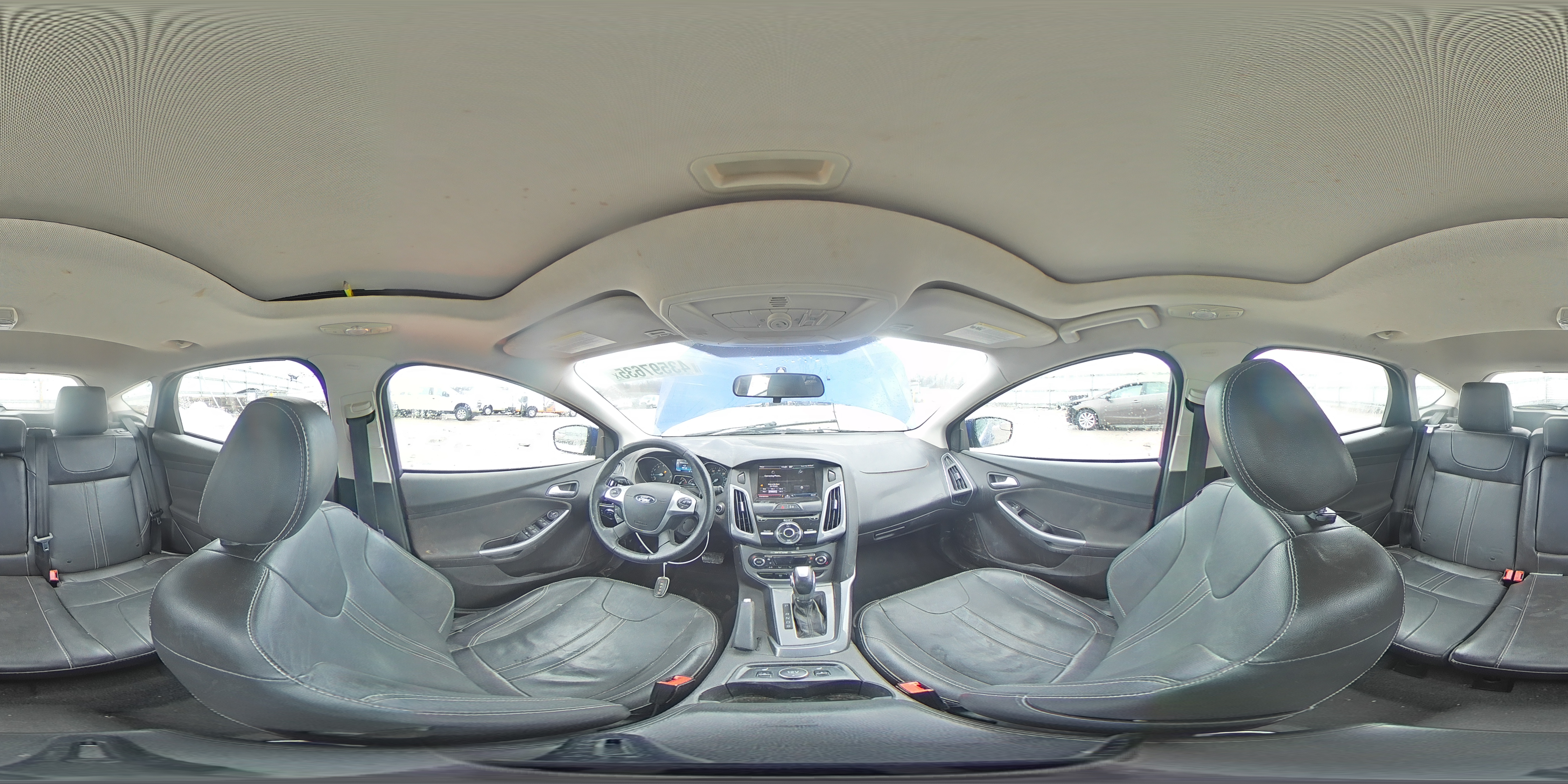 2014 Ford Focus VIN 1FADP3N26EL299028 Copart auction photo, front end / rear end damage thumbnail 13