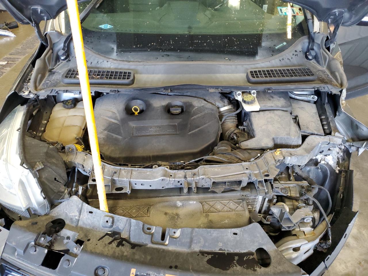 2014 Ford Escape VIN 1FMCU9J91EUC54251 Copart auction photo, front end damage thumbnail 12