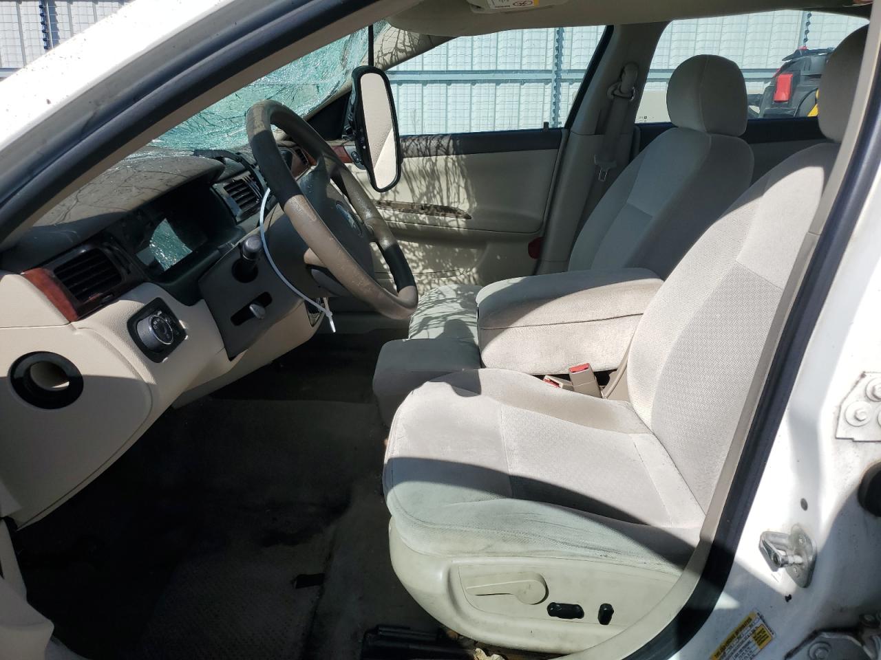 2006 Chevrolet Impala VIN 2G1WB58KX69329819 Copart auction photo, top/roof damage thumbnail 7