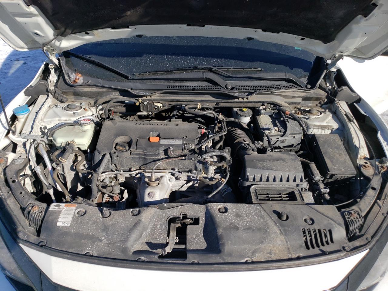 2019 Honda Civic VIN 2HGFC4B88KH300655 Copart auction photo, rear end / side damage thumbnail 11