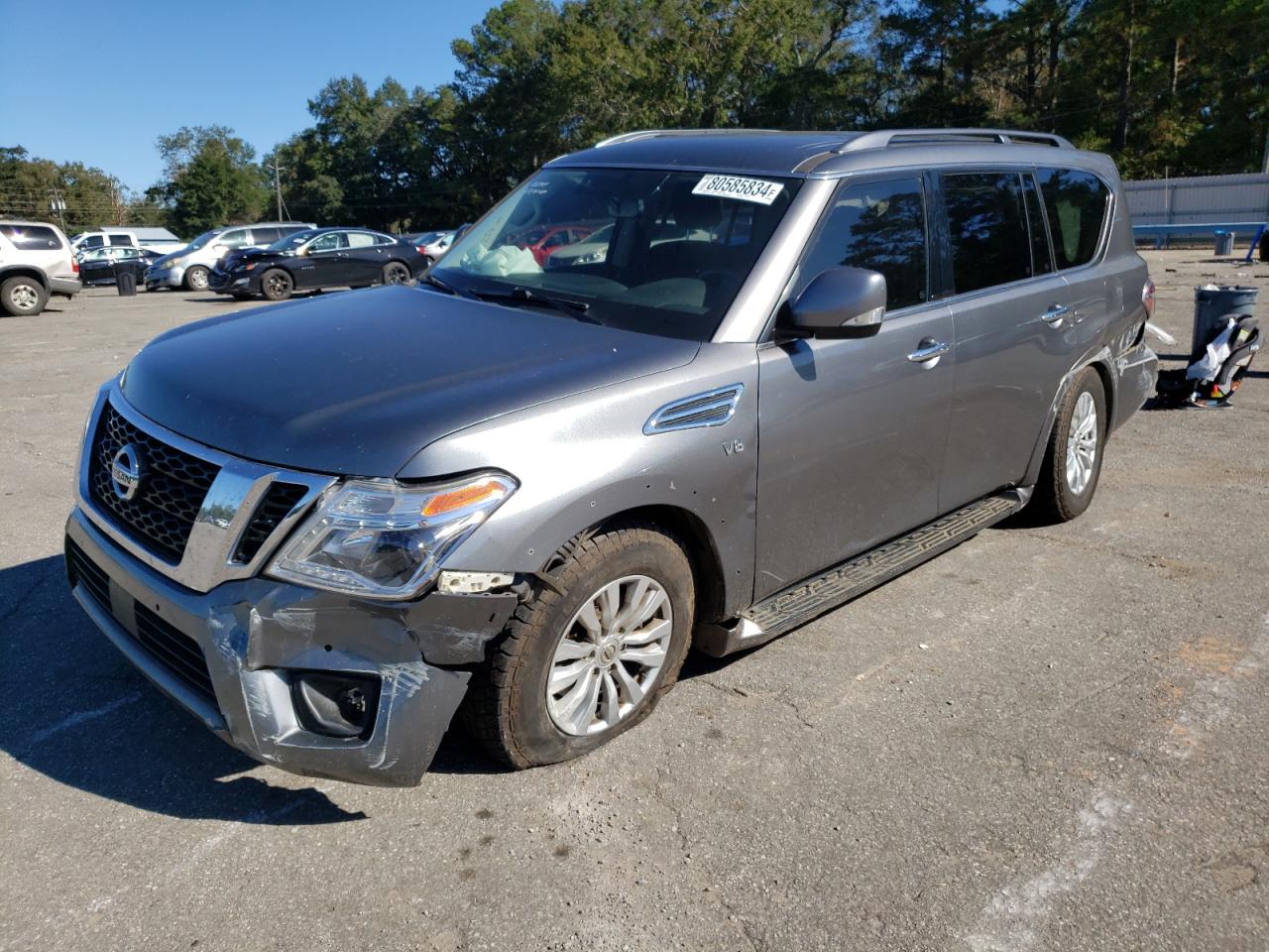 2019 Nissan Armada VIN JN8AY2ND8K9094376
