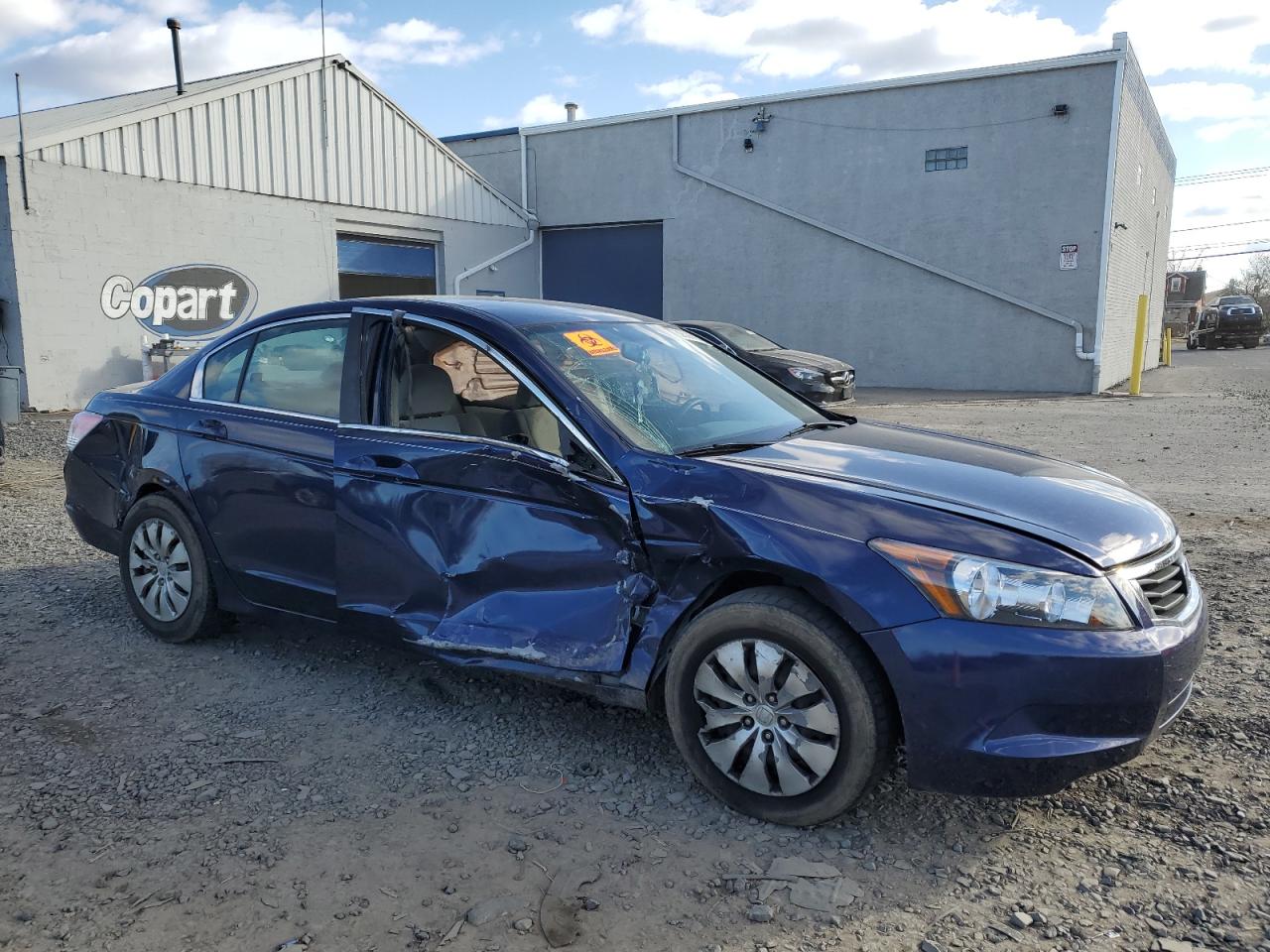 2009 Honda Accord VIN 1HGCP26309A198691 Copart auction photo, side / rear end damage thumbnail 4