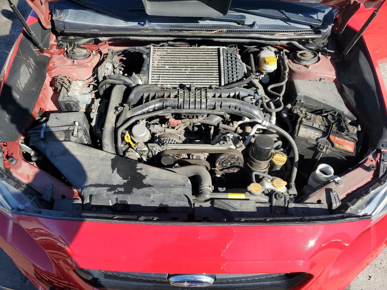 2016 Subaru WRX VIN JF1VA1J63G9818717 Copart auction photo, rear end damage thumbnail 11