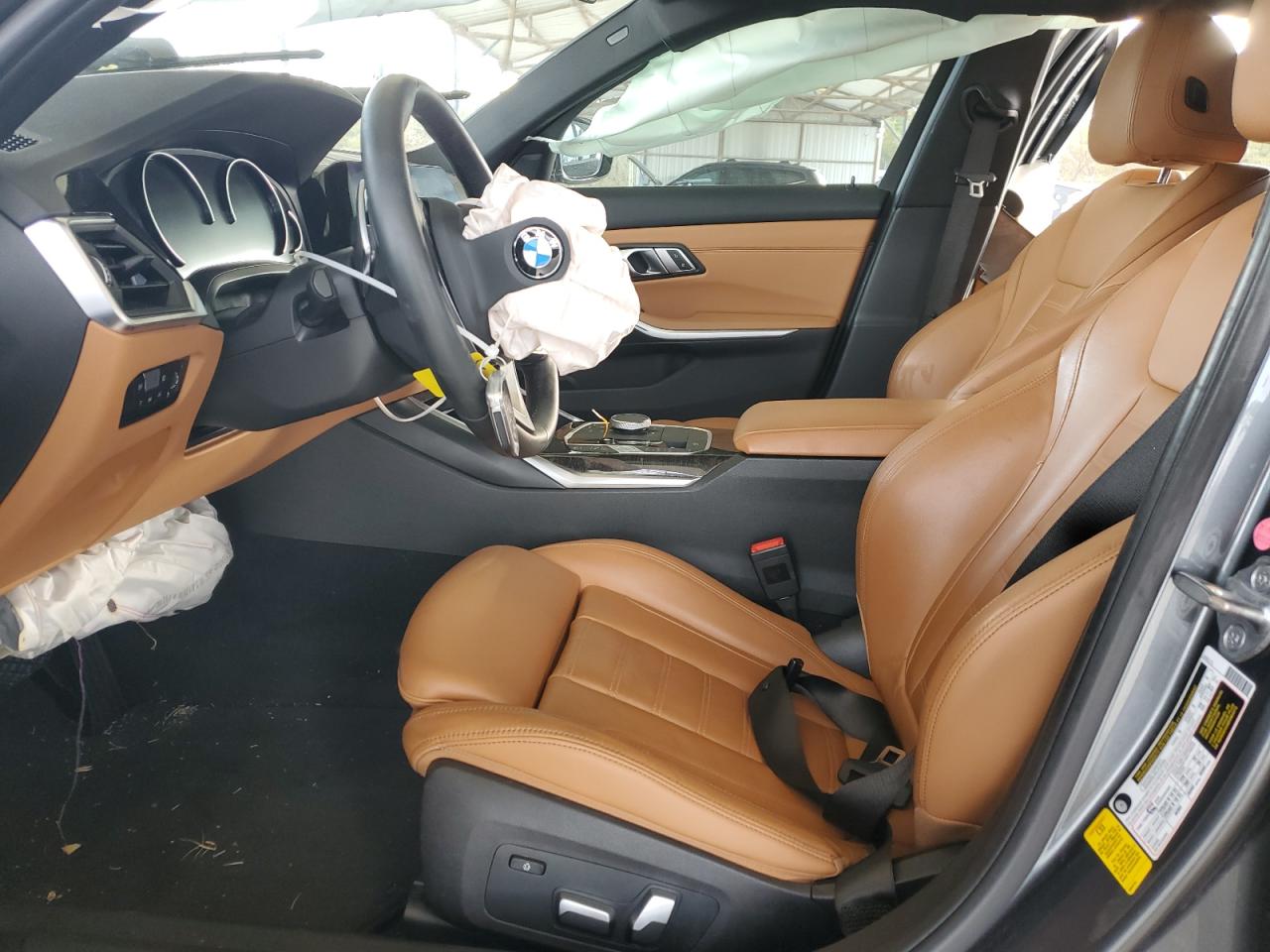 2020 BMW 3er VIN 3MW5R1J02L8B08739 Copart auction photo, front end damage thumbnail 7