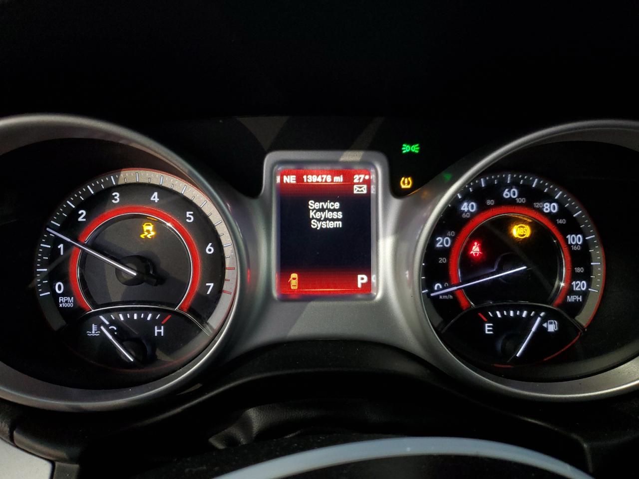 2017 Dodge Journey VIN 3C4PDCEG1HT601328 Copart auction photo, front end / all over damage thumbnail 9