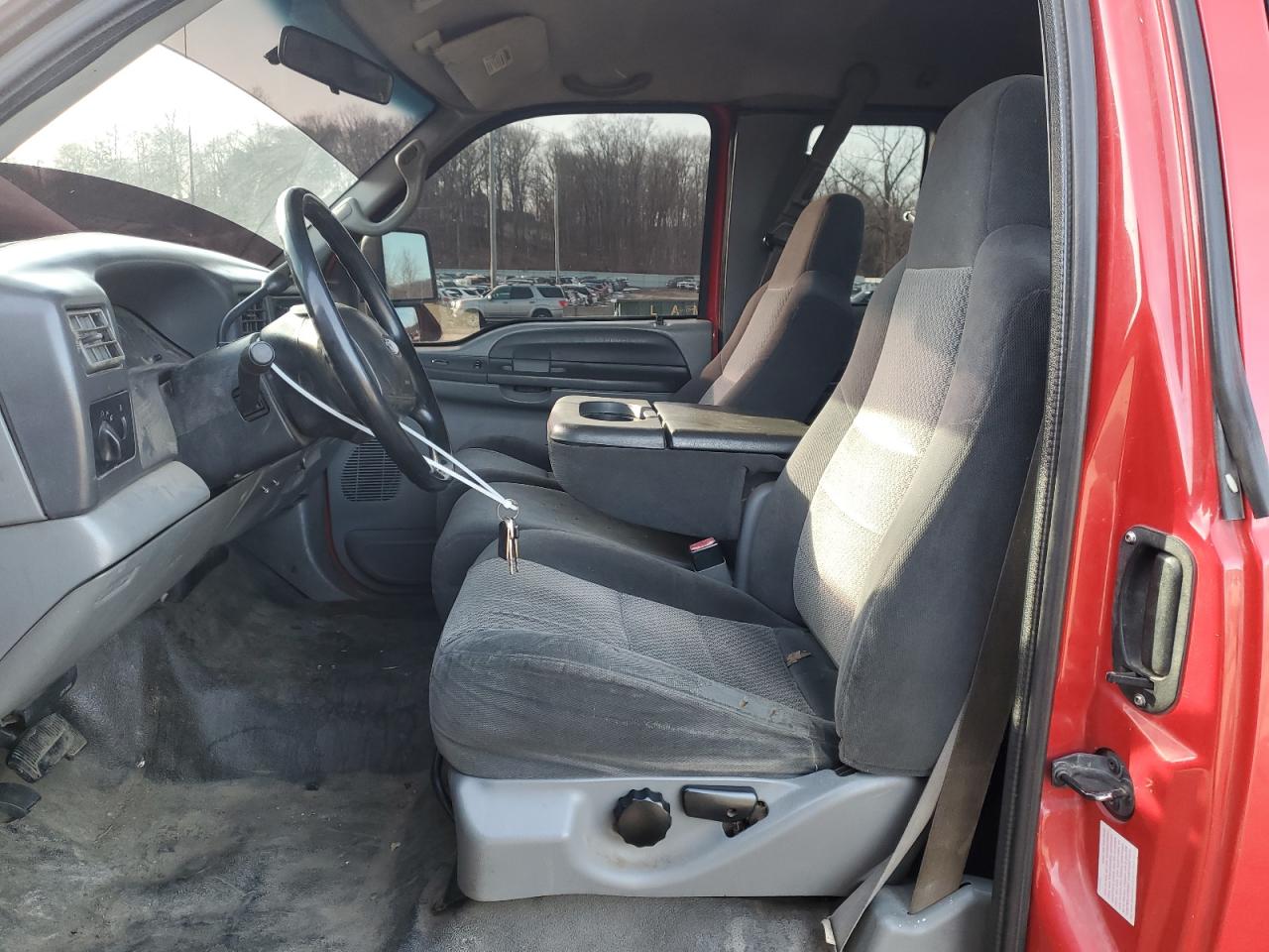2002 Ford F350 VIN 1FTSX30FX2ED24752 Copart auction photo, side / minor dent/scratches damage thumbnail 7