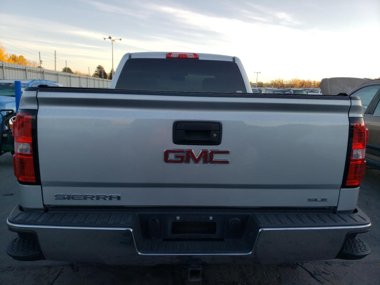 2016 GMC Sierra VIN 1GTV2MECXGZ134577 Copart auction photo, front end / side damage thumbnail 6