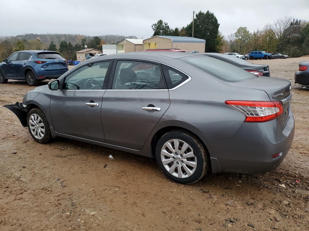 2015 Nissan Sentra VIN 3N1AB7AP4FY273978 Copart auction photo, front end damage thumbnail 2