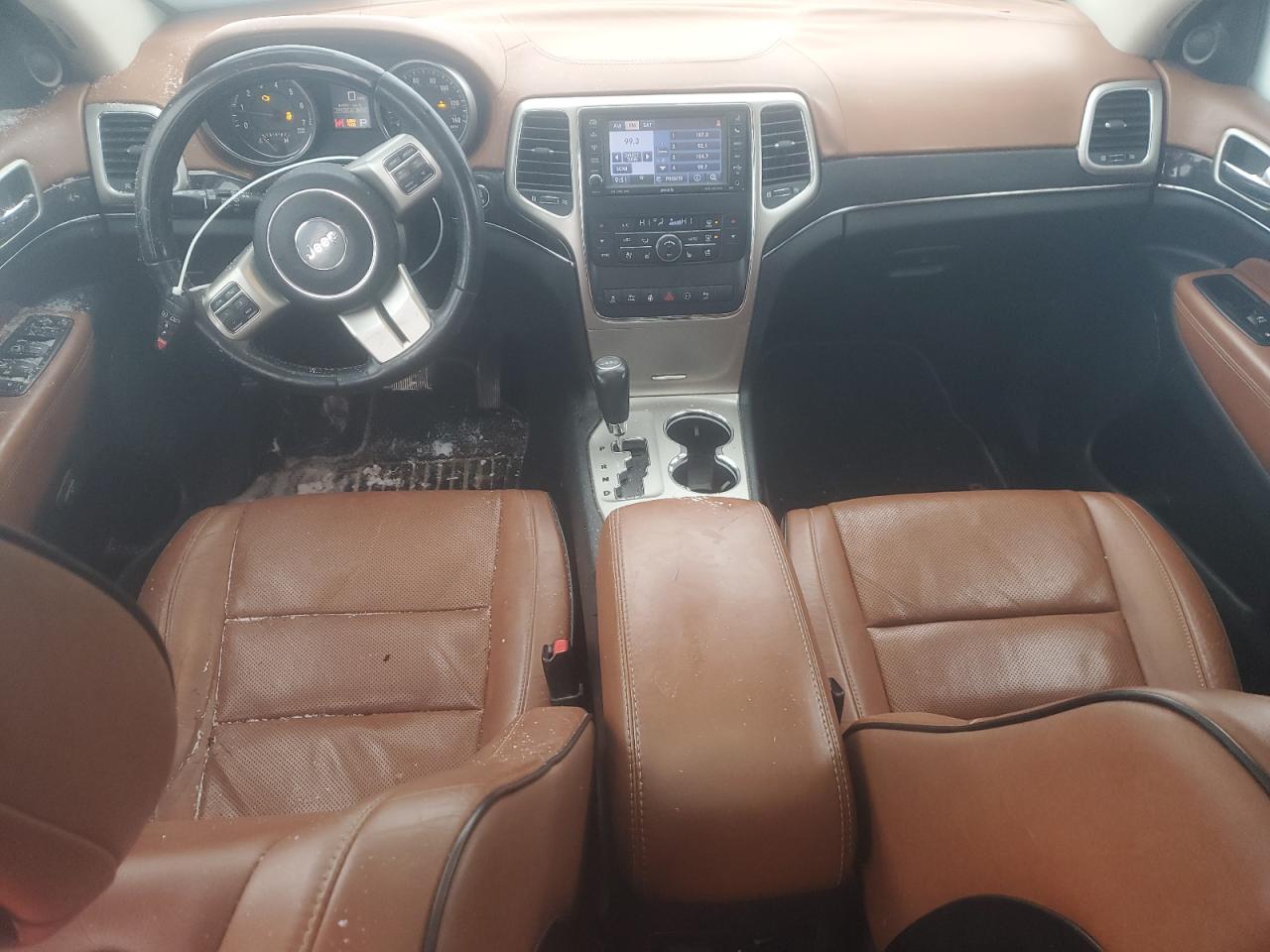 2012 Jeep Grand Cherokee VIN 1C4RJFCT4CC180633 Copart auction photo, front end damage thumbnail 8