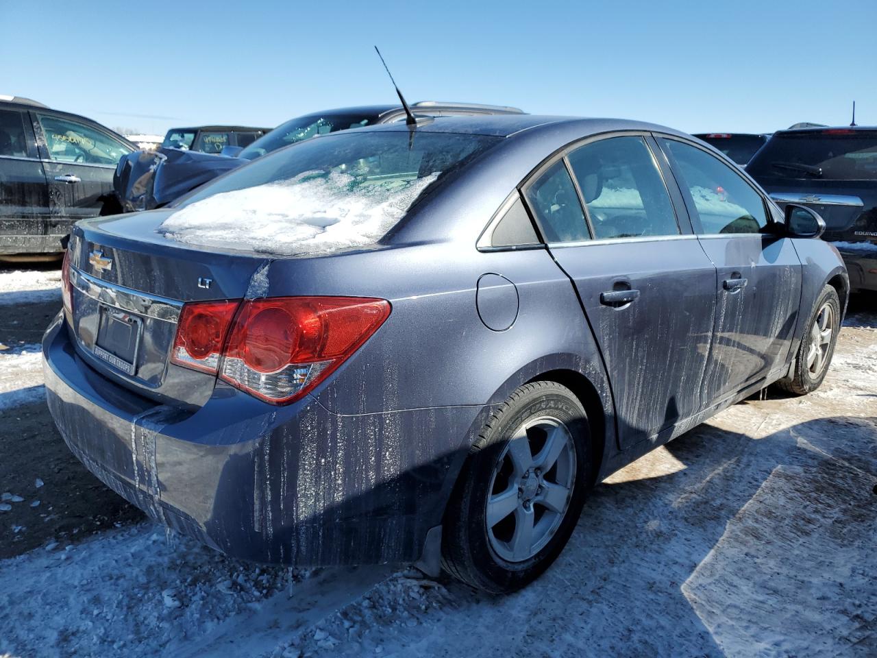 2014 Chevrolet Cruze VIN 1G1PC5SB2E7343210 Copart auction photo, normal wear / minor dent/scratches damage thumbnail 3