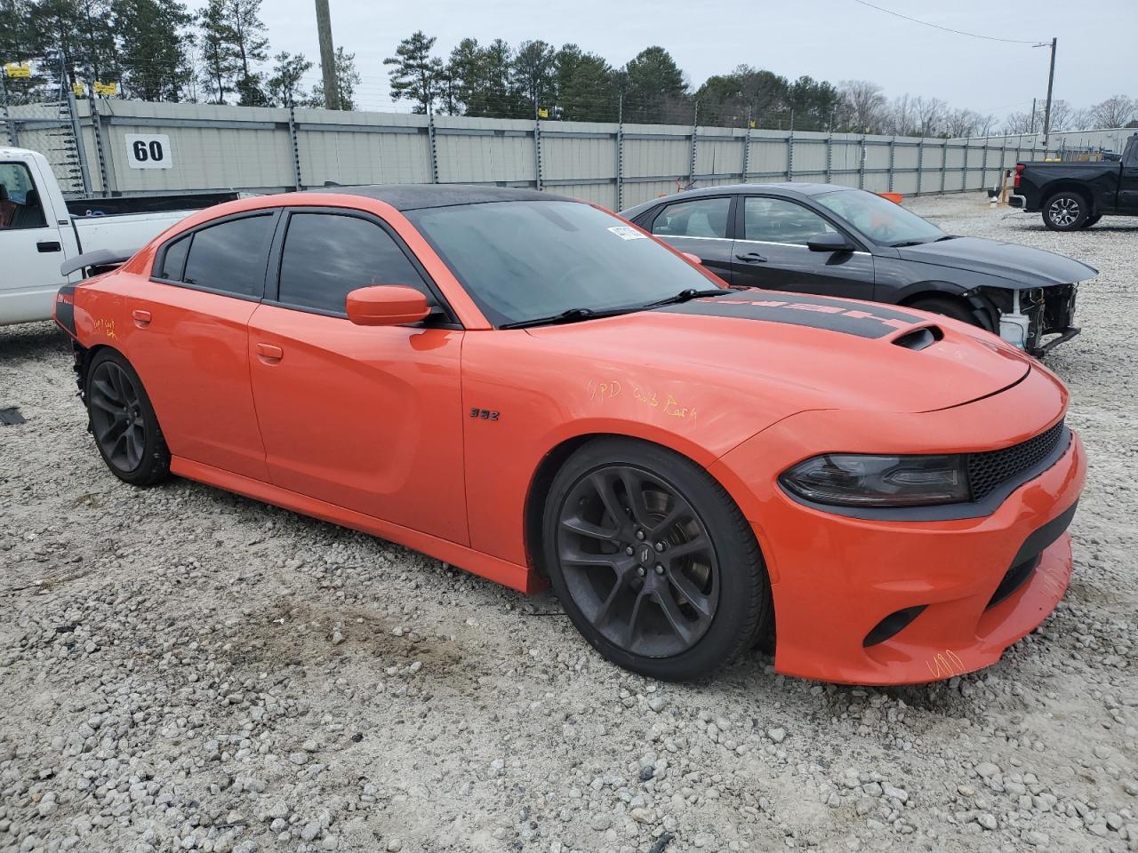 2021 Dodge Charger VIN 2C3CDXCT7MH506706 Copart auction photo, rear end damage thumbnail 4