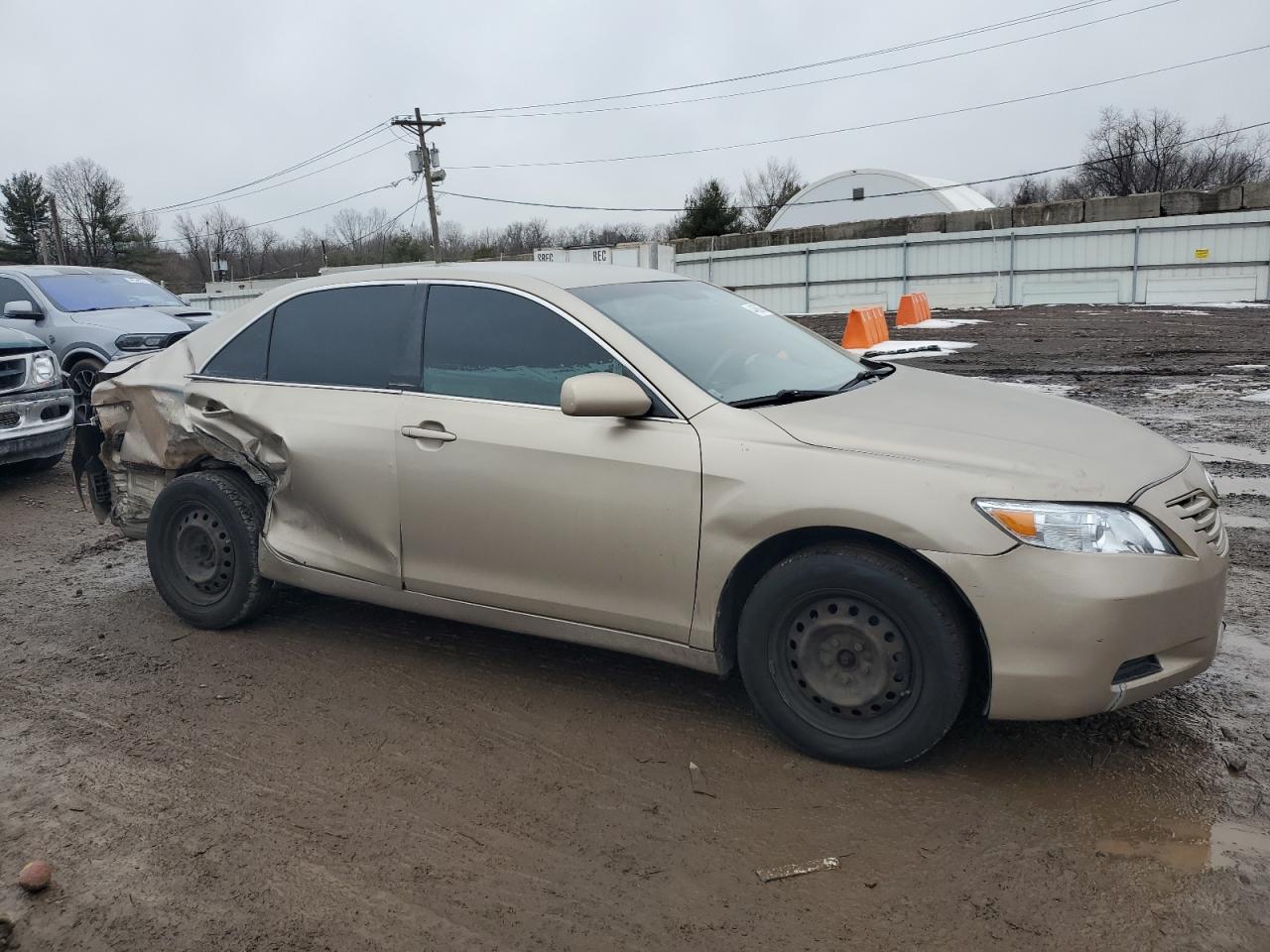 2009 Toyota Camry VIN 4T1BE46K29U280872 Copart auction photo, rear end / side damage thumbnail 4