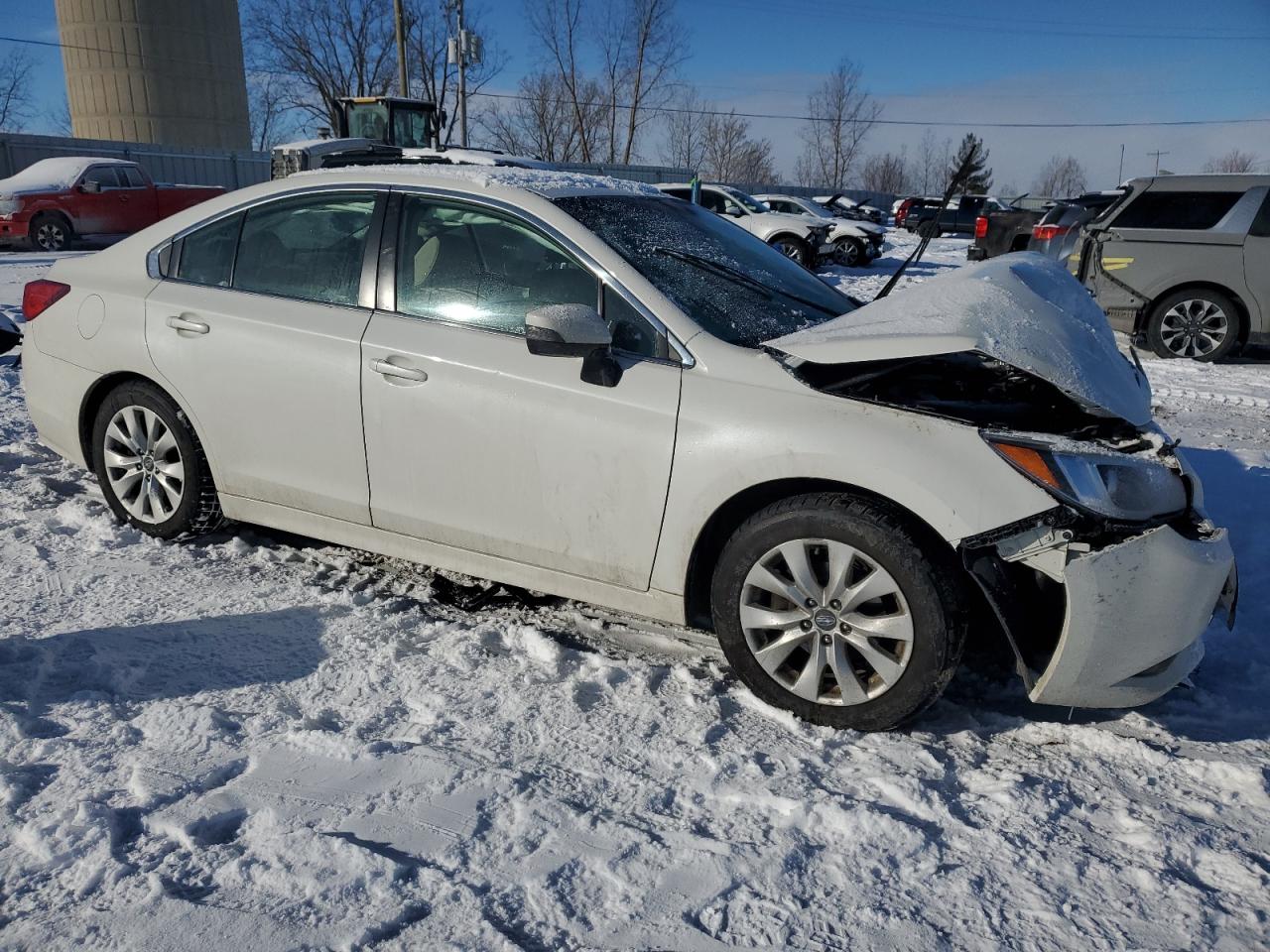 2017 Subaru Legacy VIN 4S3BNAH67H3058142 Copart auction photo, front end damage thumbnail 4