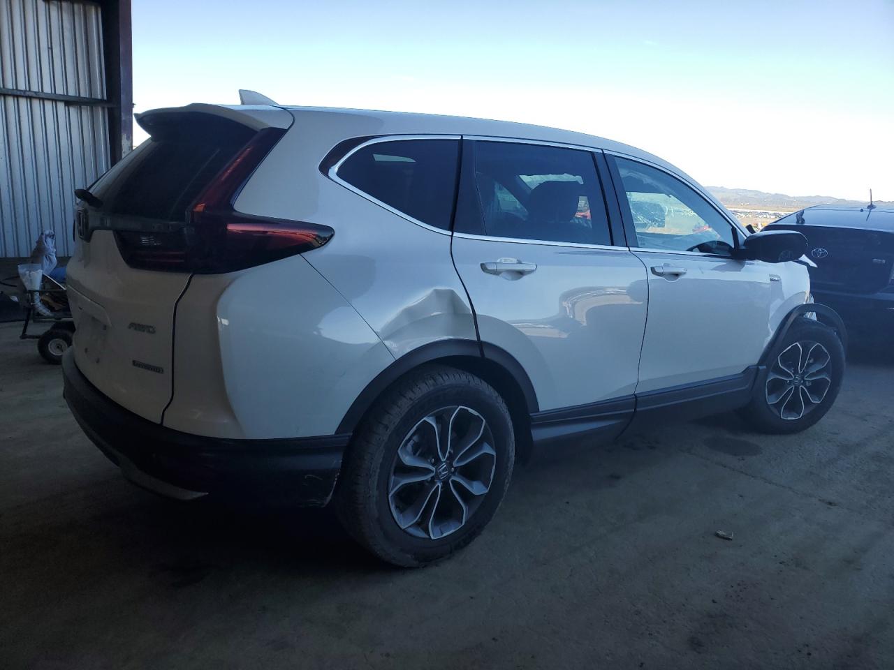 2022 Honda CR-V VIN 5J6RT6H8XNL027640 Copart auction photo, front end / rear end damage thumbnail 3