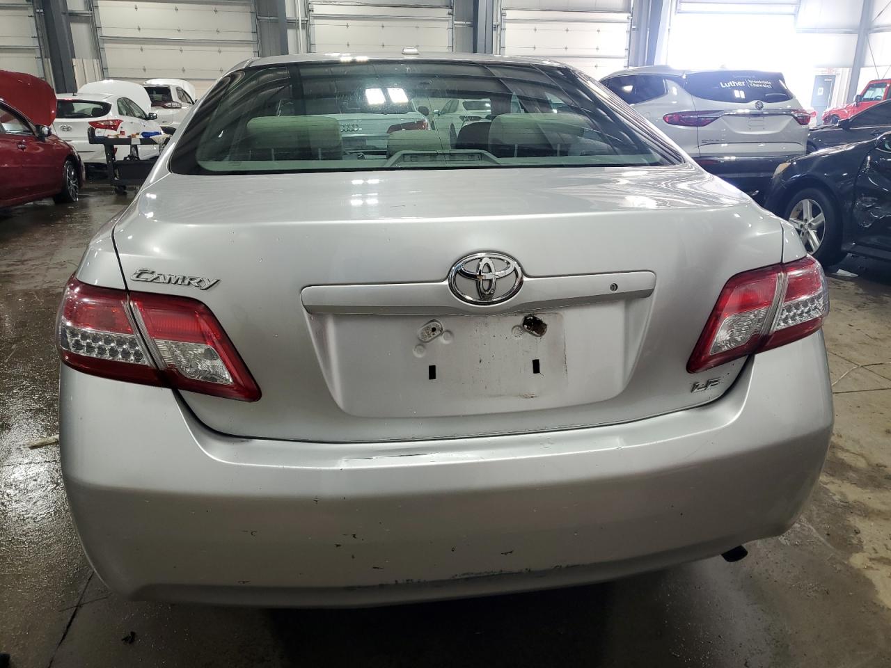 2010 Toyota Camry VIN 4T4BF3EK0AR006654 Copart auction photo, front end / rear end damage thumbnail 6